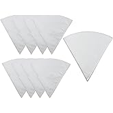 FUPEI 9 Pcs Maple Syrup Filter Set - 1 Quart Reusable Synthetic Filters, 1 Heavy Duty Boiling Filter and 8 Pre-Filters for Sy