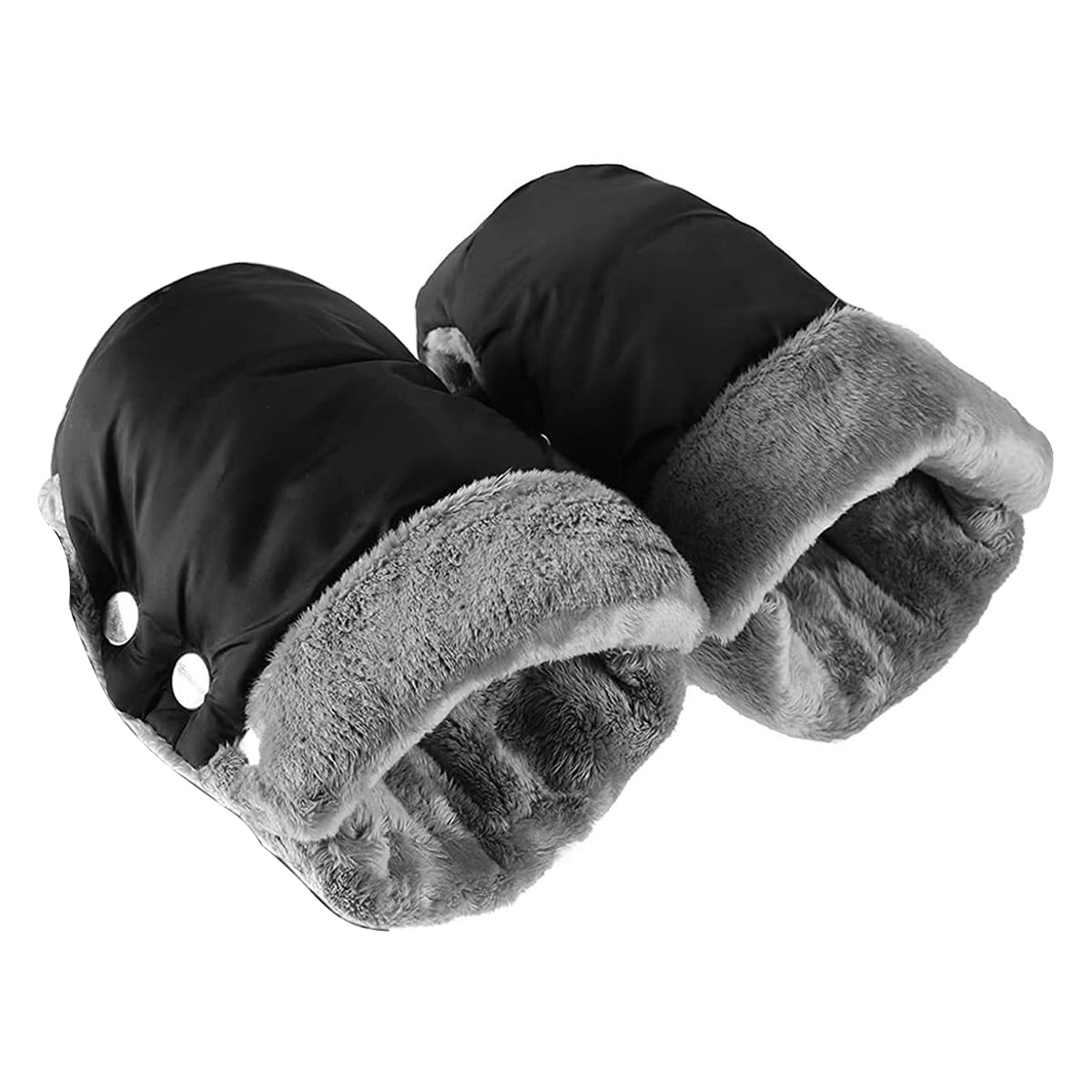 ANCLLO Universal Hand Warmer Pram with Fleece Lining - Windproof, Waterproof Hand Muff for Pushchairs and Buggies