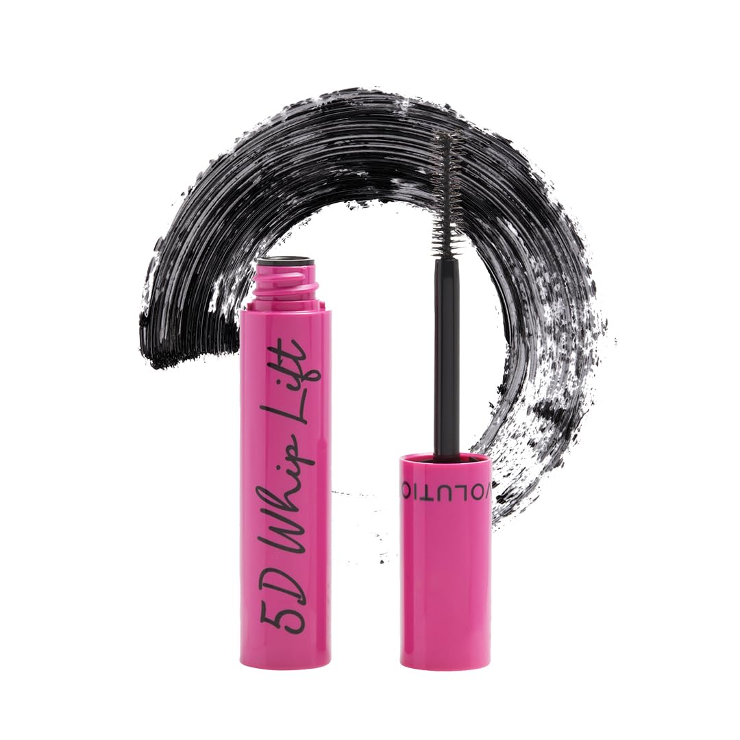 Makeup Revolution, 5D Lash Whip Mascara, Lash Lifting & Long Lasting Wear, Suitable For All, Ultra Black Formula, 12ml