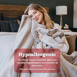 OMG Casey Luxurious Ultra Soft Minky Blanket, Wild