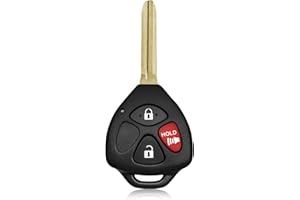 Keylessbest Key Fob Remote Replacement for 2014 2015 2016 Toyota Matrix Venza 3 Buttons 312MHz GQ4-29T,Black