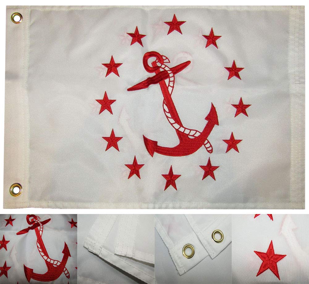 American Wholesale Superstore 12x18 Rear Commodore White 12