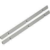 Metabo HPT 998818 Table Insert for Miter Saws C8FB2 C12FSA (2-Pack) | Compatible With C10FSB | C10FS | C8FB | Minimizes Tear-Out | Accurate Workpiece Guidance | Durable Molded Build