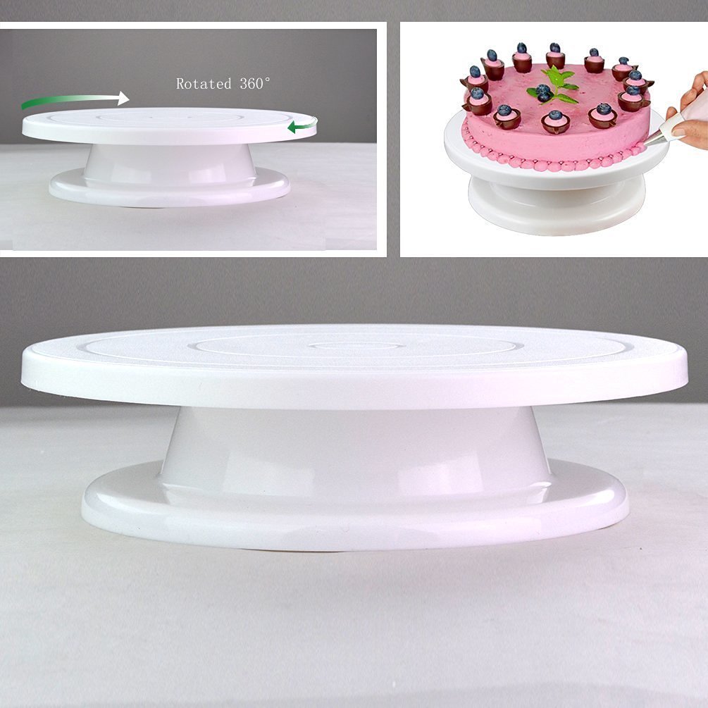Cake Stand Yookat Revolving Cake Decorating Stand/ Cake Decorating