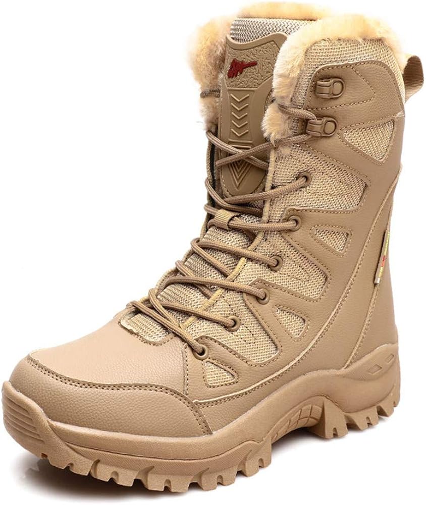 ailishabroy Men's Wild Jungle Combat Military Boots