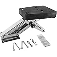 YaeMarine 2 Stroke Outboard Motor Bracket Kicker for Boat, up to 25hp Auxilary Trolling Mount