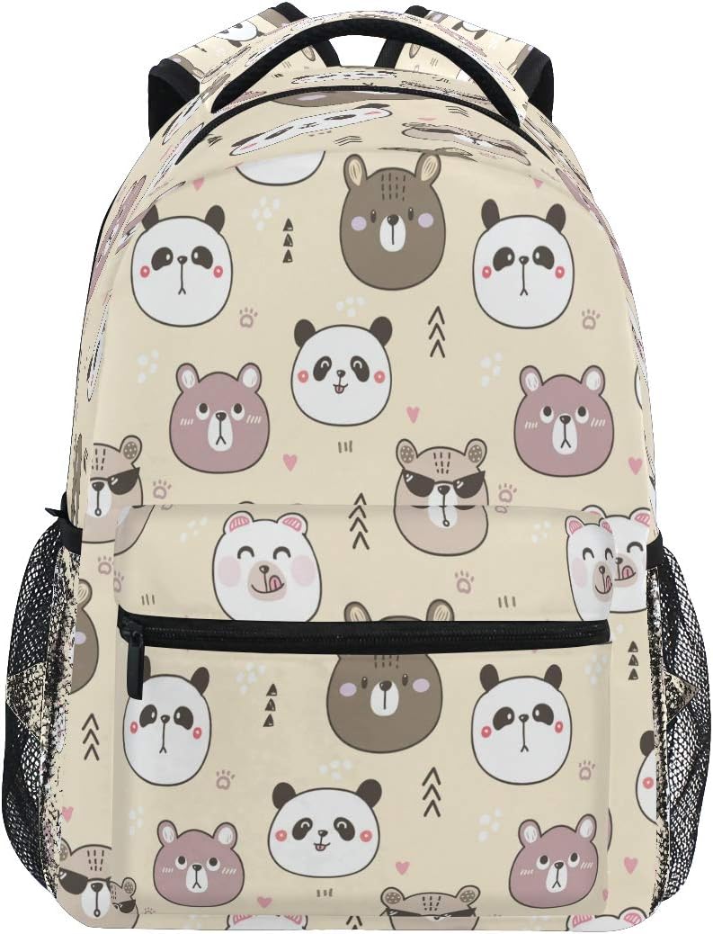 panda bear book bags