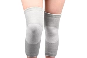 Knee Compression Sleeve, One Compress Bamboo Knee Sleeve for Knee Support and Sport, Knee Braces for Men Women, Knee Sleeves 