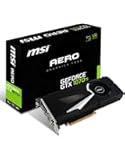 MSI GeForce GTX 1070TI Aero 8GB Nvidia GDDR5 1x HDMI, 3x DP, 1x DL-DVI-D, 2 Slot Afterburner OC, VR Ready, 4K-optimiert, Grafikkarte