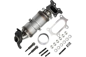 GOKLUUK Front Catalytic Converter Kit Direct-Fit Compatible with Honda Civic 2006 2007 2008 2009 2010 2011, L4 1.8L(EPA Compliant)