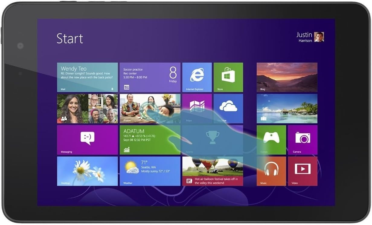 Amazon Com Dell Venue 8 Pro 32 Gb Tablet Windows 8 1 Renewed Computers Accessories