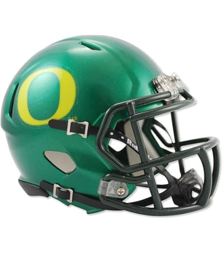 Casco Oregon Ducks Riddell SpeedFlex Squadra Di Calcio Emesso - Foto 7