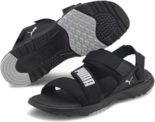 Amazon プーマ メンズ レディース Js トレイル サンダル プーマブラック プーマブラック ハイライズ 3724 01 22 0cm Puma プーマ スポーツサンダル