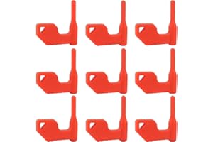 YONCONO 9Pack Chamber Safety Flag for Rifle Handguns Shotgun Pistol, Multi-Functional Chamber Safety Flags Universal Compatib