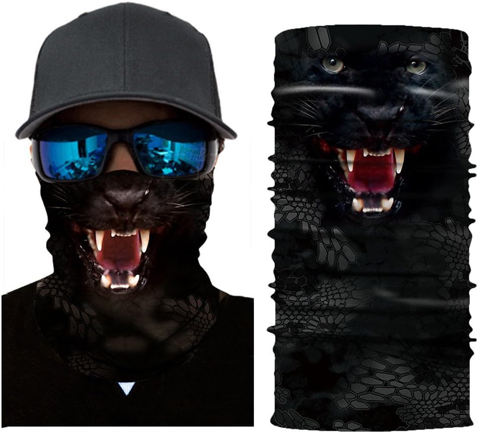Face Cover Balaclava,Seamless Neck Gaiters For Men,Bandanas Women Dust Gaiters Outdoor Biker Headband Scarf