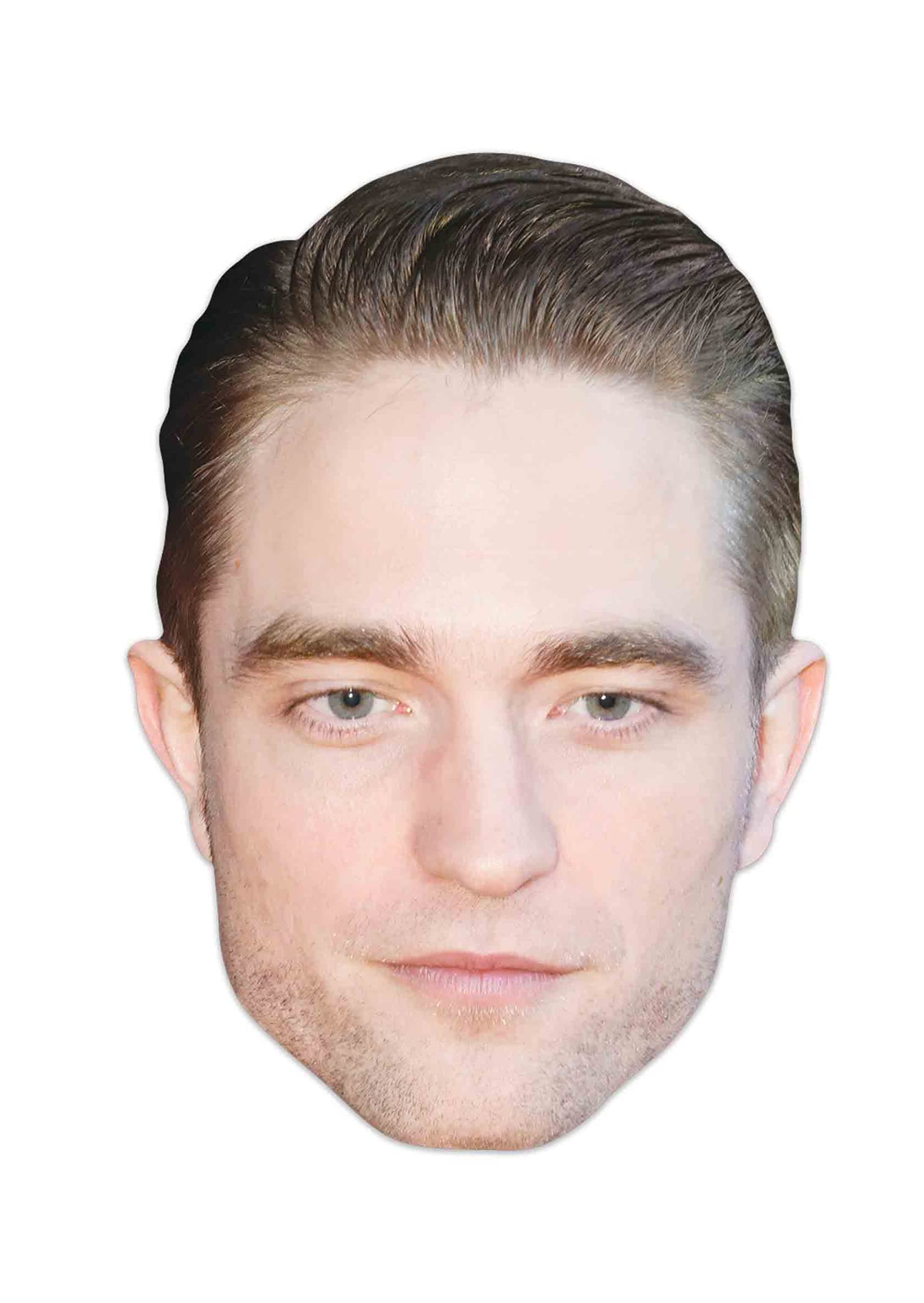 STAR CUTOUTS Halloween CM214 Cardboard Face Mask of Robert Pattison l Talking Point, Fun for Events and Parties, Multicolour