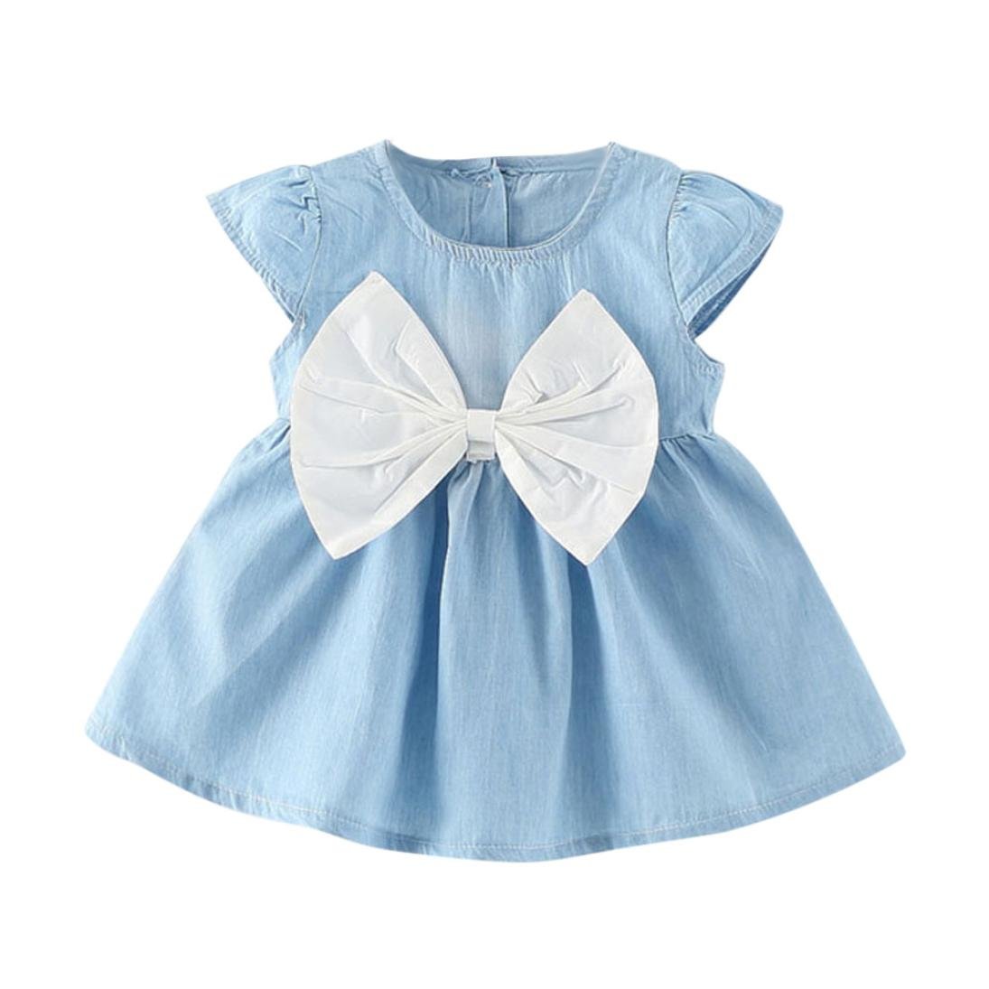 Manadlian Robe Bebe Chic Tutu Robe De Princesse Vetements Bebe Fille Denim Coton Fantaisie Ensemble Vetements Bebe Fille 0 24m Zwembaddebeemd Nl