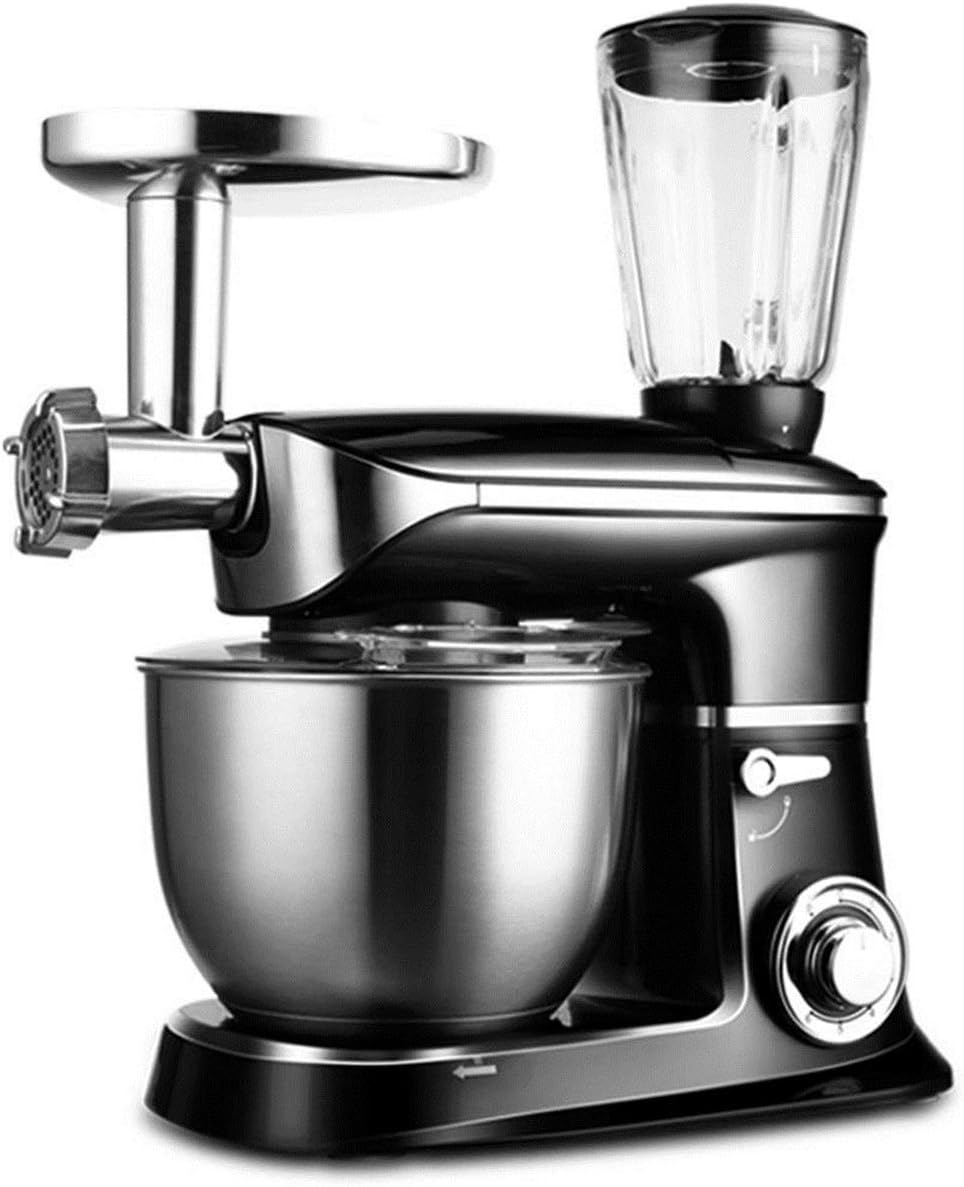 FengLi121 Eggbeater Electric Mixer Cream Whipping Machine Home Baking Electric Mixer Dough Machine Kitchen supplies (Color : Black)