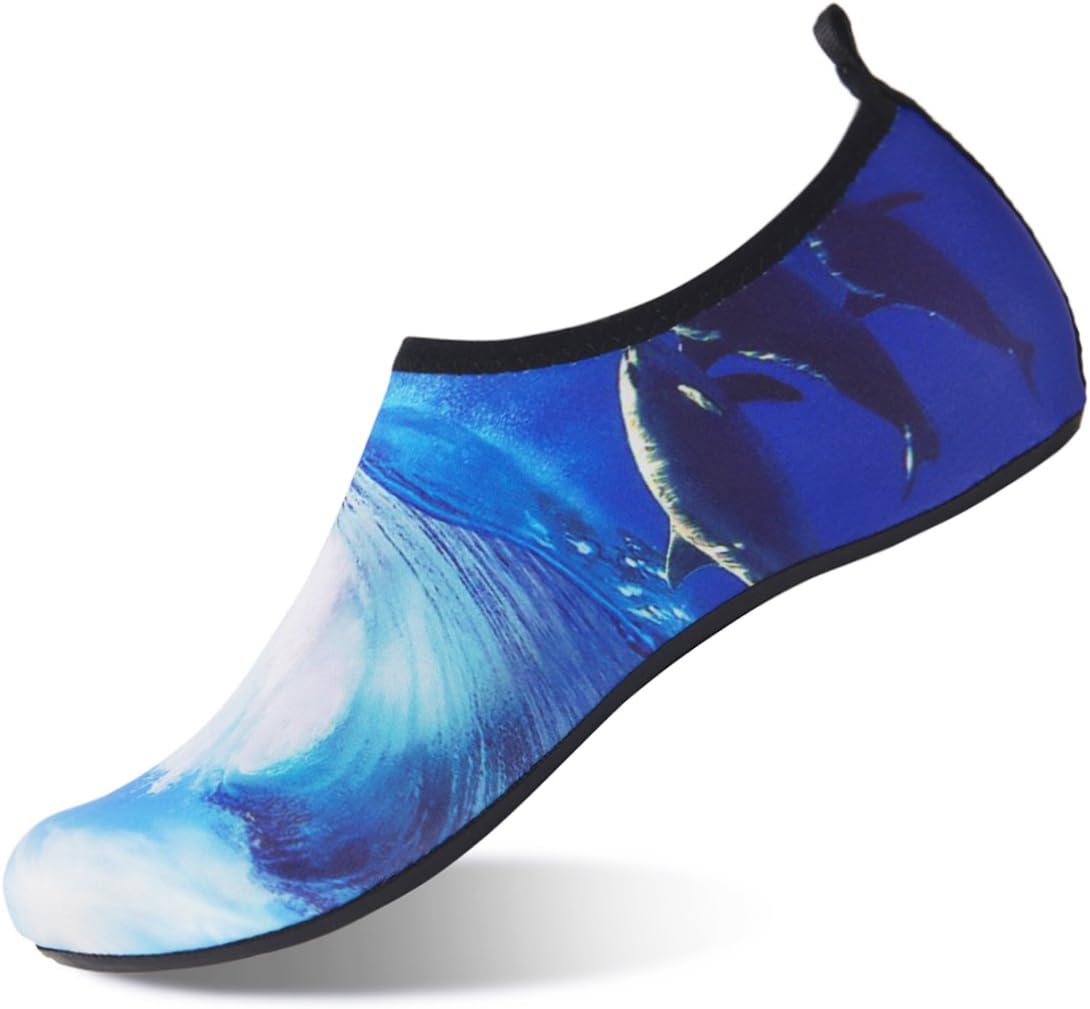 Aqua Socks Beach Water Shoes Barefoot Yoga Socks Quick-Dry Surf Swim Shoes for Women Men
