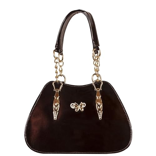 Louise Belgium Designer Handbag for Women - Brown