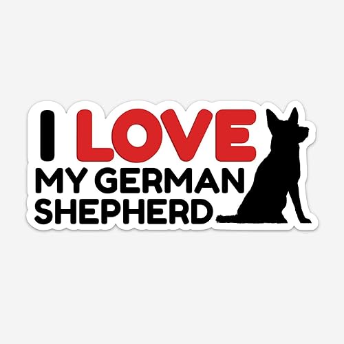 i love my german shepherd