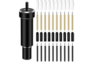 UCEC 21 PCS Premium Replacement Cutting Blade+Housing Compatible with Cricut Maker 4/Maker 3/Explore 4/Air 2/Air 3 Cutting Machine, Includ 10PCS Standard Blades, Deep Cutting Blades and Cut Housing