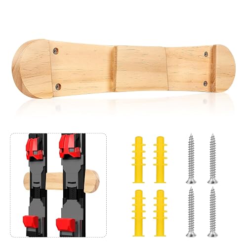 Board Rack Clips Wall Mount Horizontal Display Clips 4-Pack Snowboard Wall Mount Racks ...