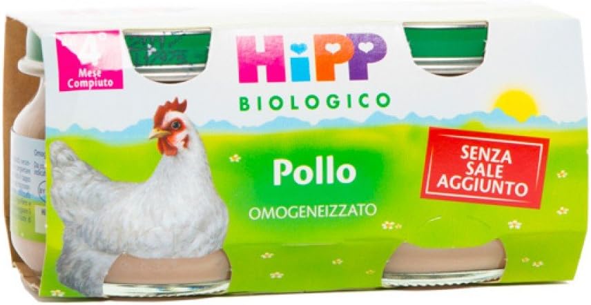 Hipp Bio Omog Pollo 4x80g