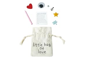 HANDMADE I Love You Gifts for Her,Little Bag of Love,Gift for Him,Girlfriend Boyfriend Gift Ideas,Valentines Day Couples Gift Ideas.