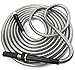 TITAN Garden Hose 25FT - 304 Stainless Steel Metal Water Hose, Flexible, Kink-Free, Lightweight, Durable, Crush Resistant Fittings, Easy to Coil, 500 PSI