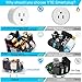 YTE Y40002704 Wifi Plug Mini Wireless Smart Outlet Compatible with Alexa Echo,Google Home,Ifttt for Voice Remote Control Your Devices with Timing Function from Anywhere,No Hub Required(3Packs)