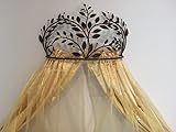 OctoRose Metal Wall Teester Bed Crown Canopy