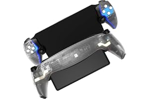 PEYANZ Replacement Plates Compatible with PlayStation Portal Shell,Skin for PS Portal Transparent, Gift for Boy/Man(Console Not Included)