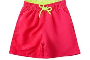 SERENYOU Boys Swim Trunks Boys' Fun Beach Board Shorts 5-14 Years