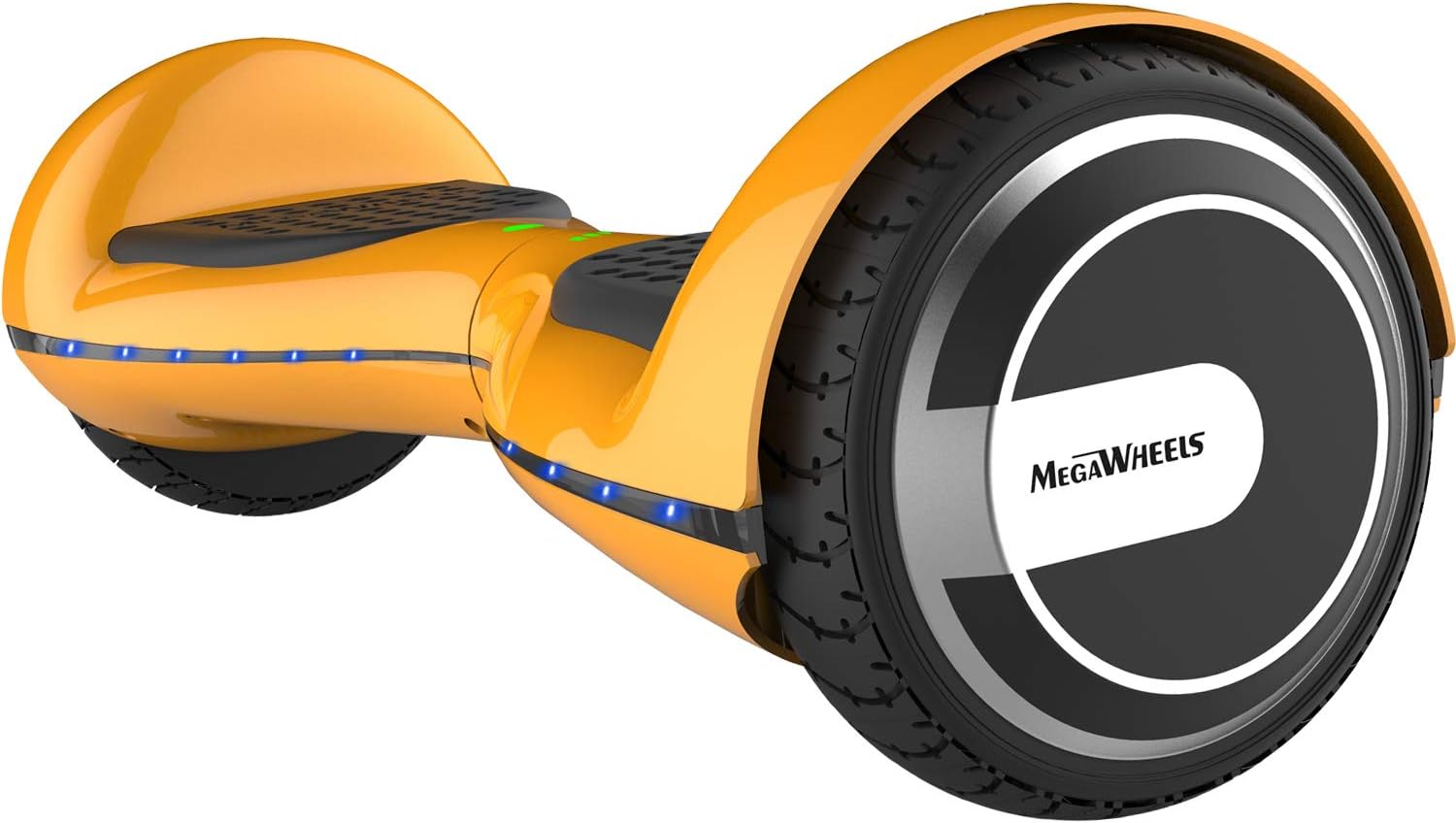 M MEGAWHEELS Self Balance Scooter 6.5", with Built-in Bluetooth Speaker, LED, Carry Bag…