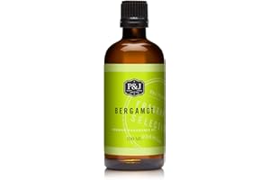P&J Trading Fragrance | Bergamot Oil 100ml - Candle Scents for Candle Making, Freshie Scent, Soap Making Supplies, Diffuser Oil Scents