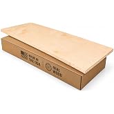 Custom Cut Inserts - Custom Real Wood Shelves Cut to Order 3/4" - Birch Cabinet Shelf Custom Size - Cabinet Replacement (Maple Color) - Made in the USA