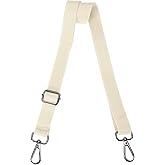 uxcell Wide Shoulder Strap, Adjustable Crossbody Purse Strap Replacement for Shoulder Bag Handbag, Buckle