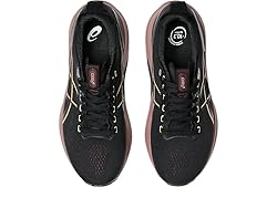 ASICS Women's Sneaker, Black Dark Currant, 8