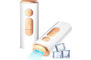 YOEYOU Laser hair removal, Laser hair removal for Women, IPL Laser Hair Remova, 18J MAX Energy and 5 Levels & 5 Modes, Visible Results in 4 Weeks White