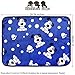 iNNEXT 2 Pack Warm Puppy Blanket for Pet Cushion, Car, Coach, Sofa, Furniture Protector, Small Dog Cat Bed Warm Sleep Mat, Pet Dog Cat Puppy Kitten Soft Blanket Doggy Warm Bed Mat Paw Print