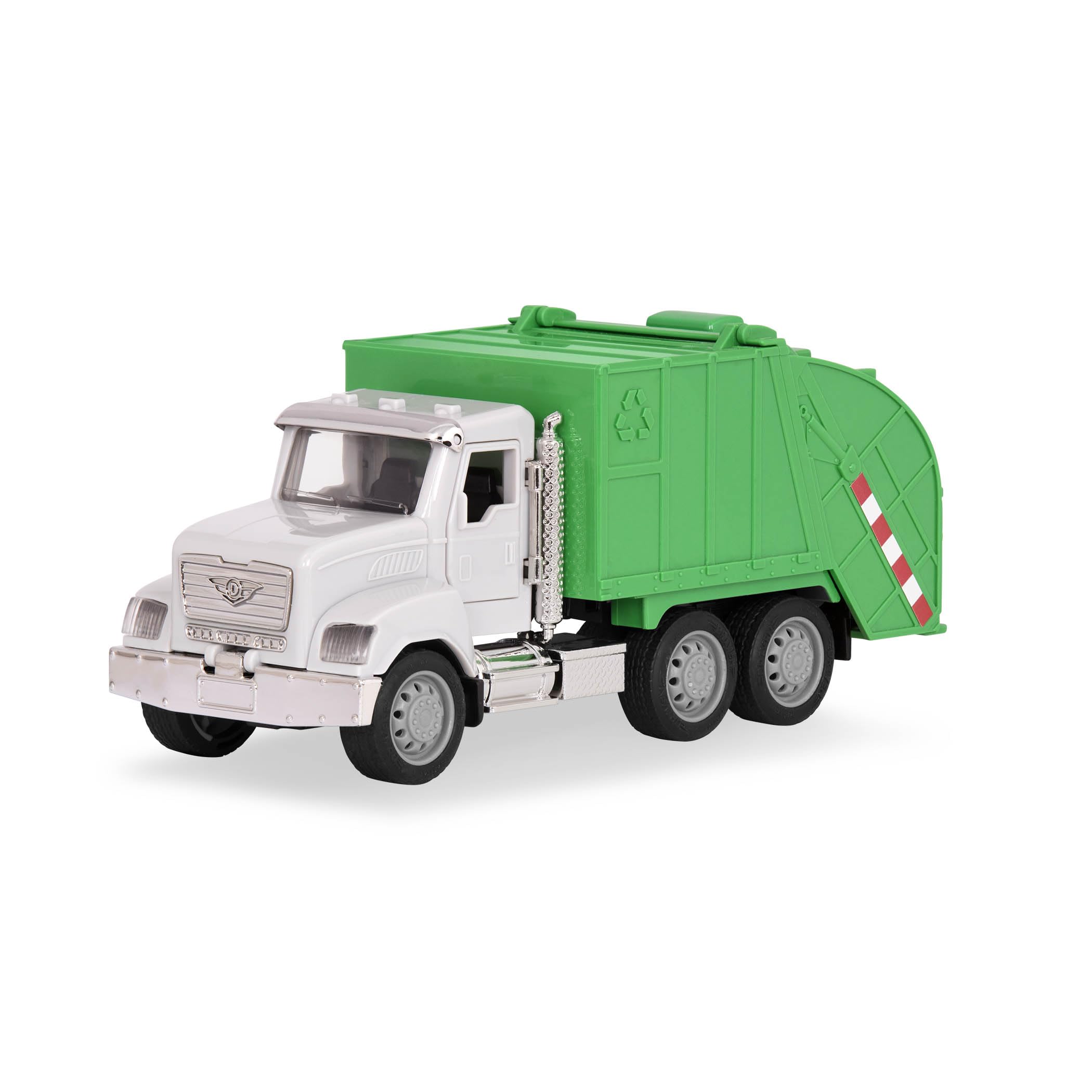 Driven by Battat – 7-Inch Work Vehicle Toy with Lights & Sounds, Movable Parts, Educational Truck for Boys & Girls, Durable Design, Realistic Details, 3+ Years Toy for Kids