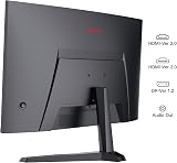 KOORUI 27 Inch QHD 1440P 180Hz VA Curved Gaming Monitor 1ms Adaptive Sync VESA view 8