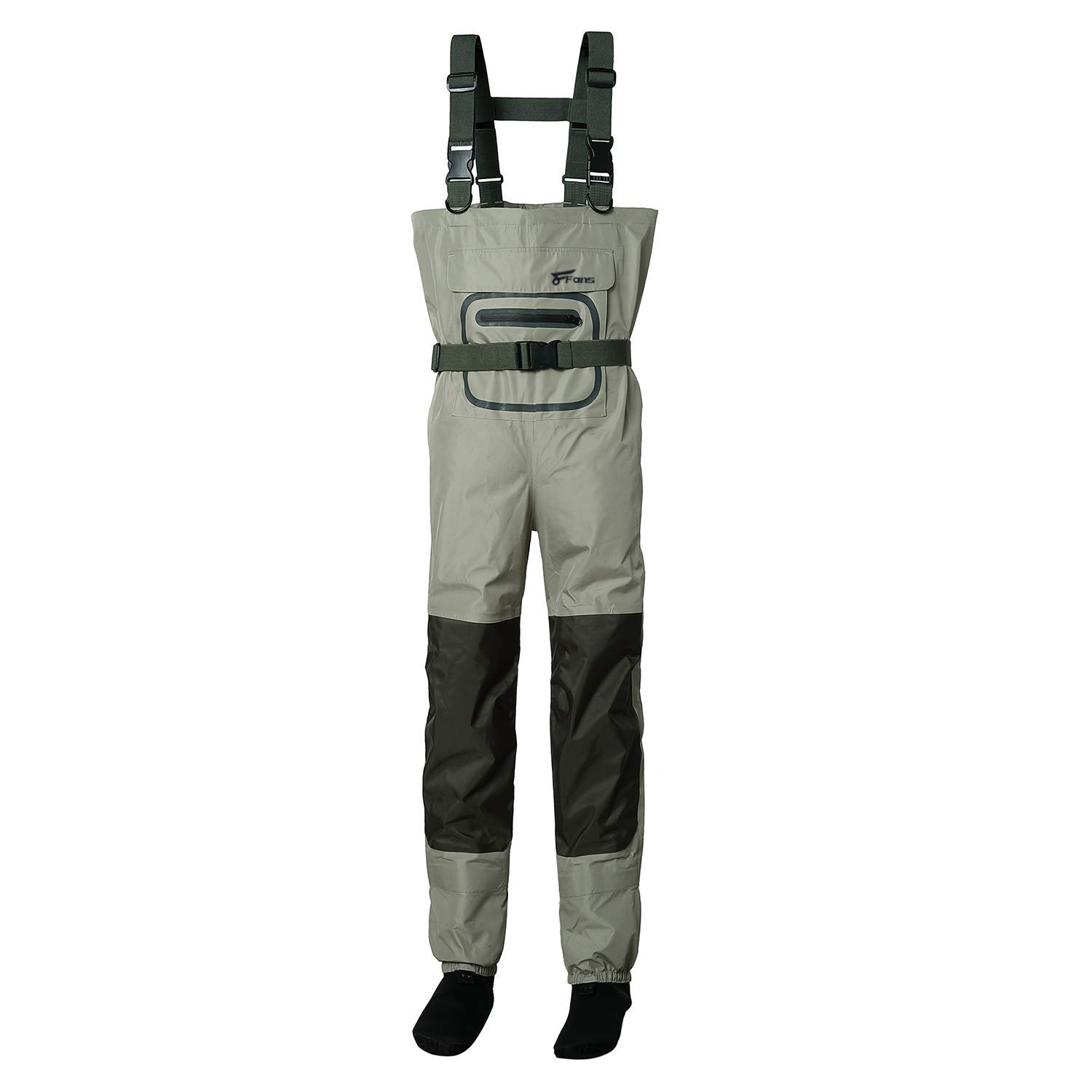 Photo 1 of 8 Fans Fishing Waders for Men and Women, Chest Waders- Waterproof Bootfoot, Neoprene Waders for Hunting & Fishing X-Small