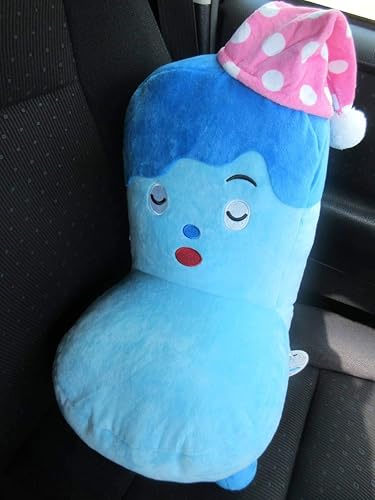 Amazon みいつけた コッシー 10th 超 Big ぬいぐるみ すやすや 帽子 おやすみ ジャンボ いす イス 椅子 Nhk タグ付 ぬいぐるみ ホビー