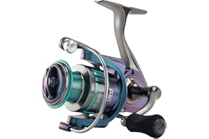 HAUT TON Spinning Reel, Full Matel Farme,5+1BB Stainless Ball Bearing, 26LB MAX Drag Fishing Reels, for Medium Inshore&Offshore Saltwater, Freshwater, Ice Fishing