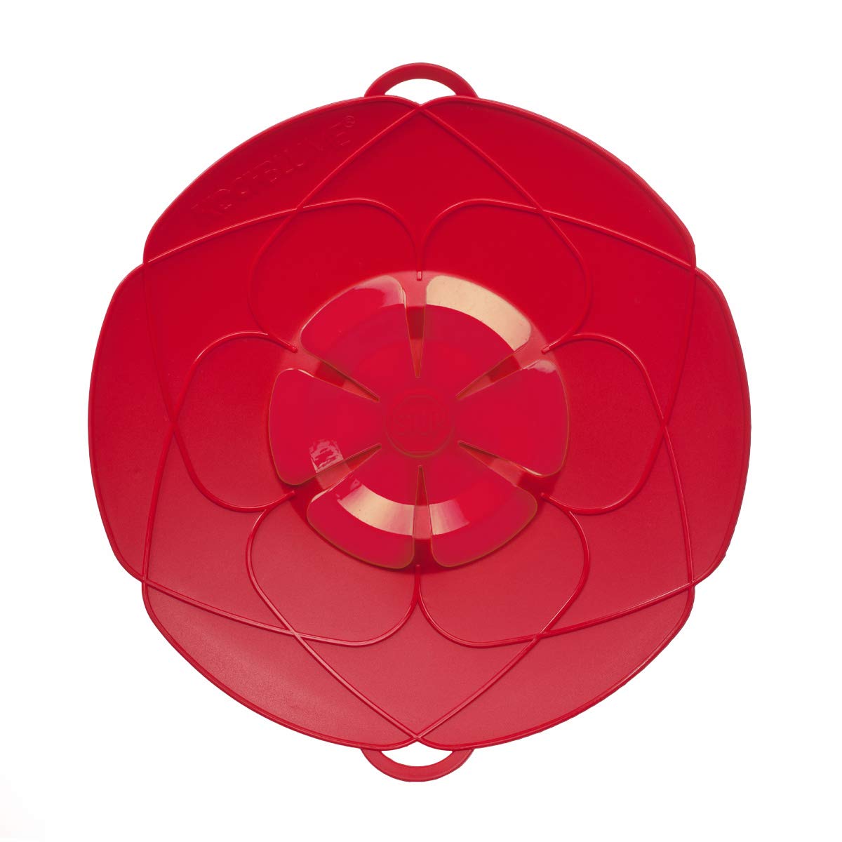 Bunte Kochblume Flower Lid M 29x29x3 cm red