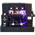 UV Printer Machine, A3 L805 UV DTF Printer with Bottle Holder, Higher Resolution 2880 * 1440dpi, UV Printer for Bottle Phone Case Acrylic Glass Leather Metal