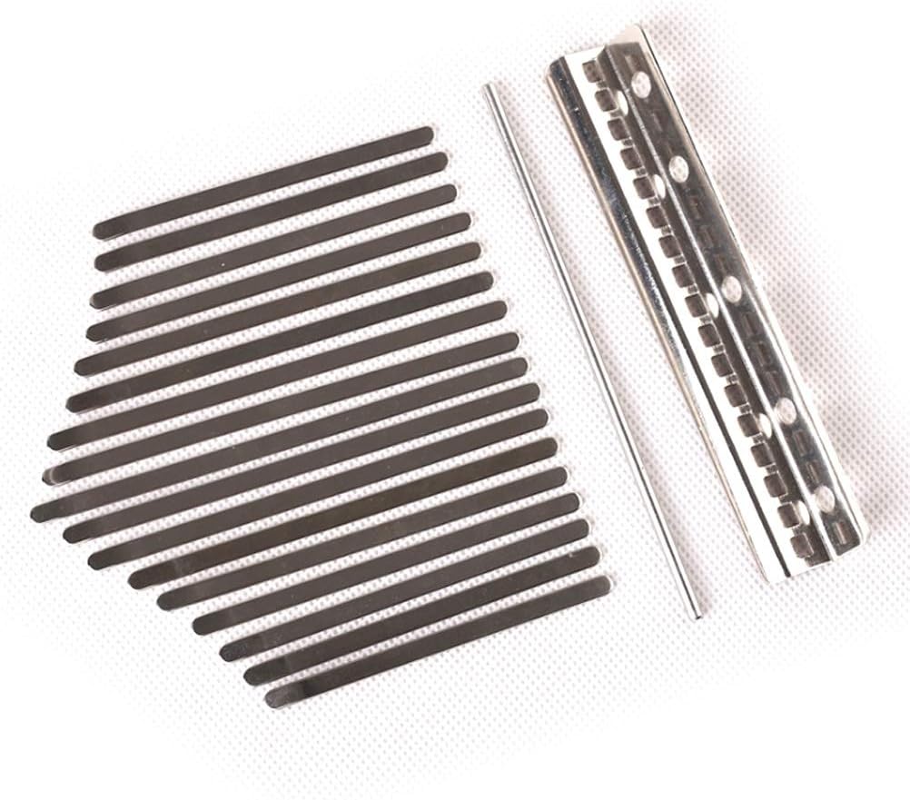 FatColoKalimba keys parts, Durable Kalimba 17 Key DIY Thumb Piano Keys Saddle Replacement Parts Accs