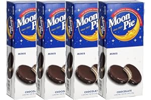 Moon Pie Chocolate Mini Pies - 6 Ct [Pack of 4 Boxes!] (24 Total Moon Pies!)